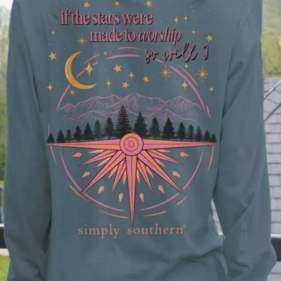 Simply Southern Tops - Simply Southern Long Sleeve Tee